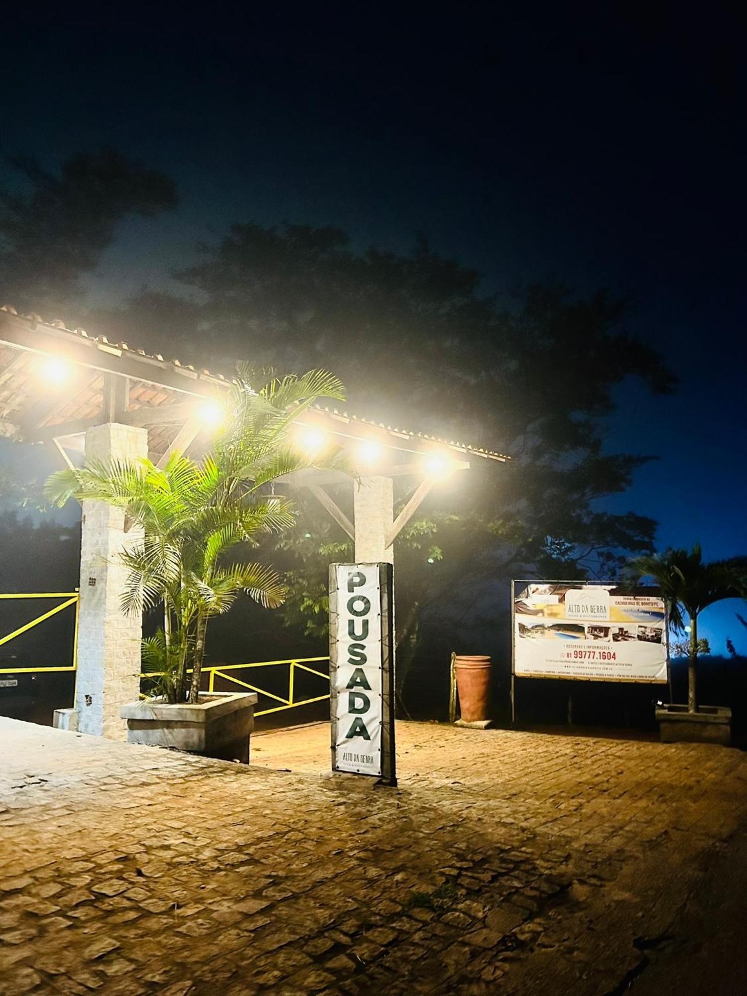 Pousada E Restaurante Alto Da Serra Бониту Экстерьер фото